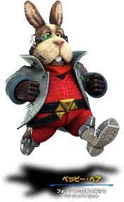 Peppy Hare | Star fox, Game character, Fox games