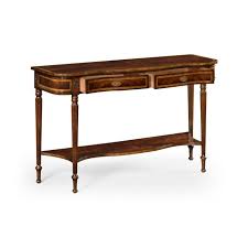 Buckingham Serpentine Console Table