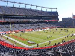 Denver Broncos Field Level Corner End Zone