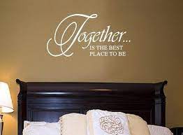 Small Family Vinyl Wall Decal Together