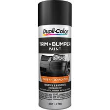 Dupli Color Trim Bumper Paint Black