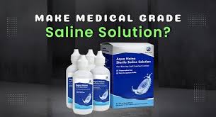 how to make saline solution at home for