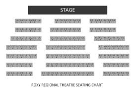 Seating Chart Roxy Regional Theatre