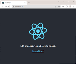 how to initialize a new react js app in