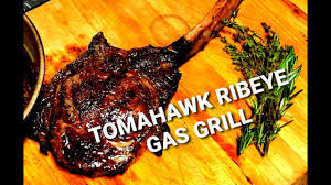 tomahawk ribeye on a gas grill how to
