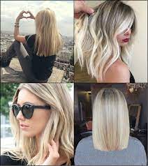 Short, blonde hair will look perfect with this haircut. Blonde Medium Hairstyles Novocom Top