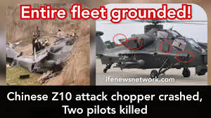 chinese z10 chopper crashed two