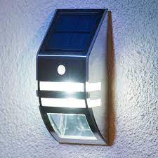 Solar Powered Pir Sensor Wall Light