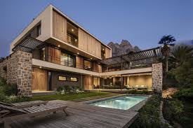 modern south african house with both