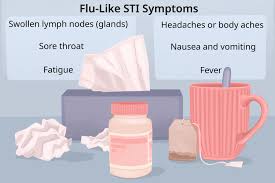 stis with flu like symptoms