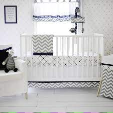 Black And White Striped Crib Bedding