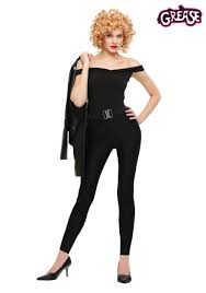 women s grease plus size bad sandy fancy dress costume womens black 2x fun costumes