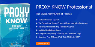 Another term for macro or batch file, a script is a list of commands that can be executed without user interaction. Get Proxy Know 4 0 Professional Free Download Bestwsodownload Download Latest Wso Courses