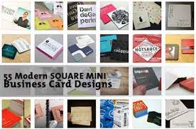 Our mini business cards sized at 2.75 x 1.1. Square Business Cards 33 Modern Mini Card Design Examples