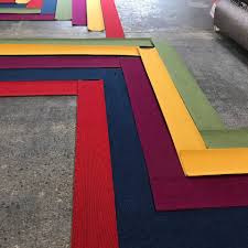 how carpet tiles help to reduce on site