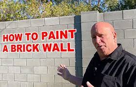 How To Paint A Cinder Block Fence In