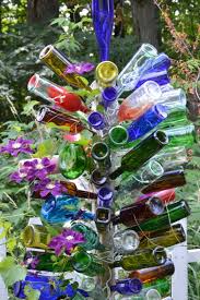 garden art diy glassware garden art