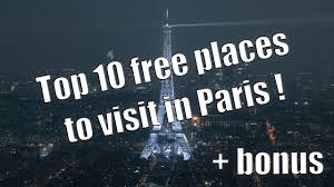 spots you can visit for free in paris