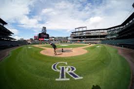 at coors field during rockies games