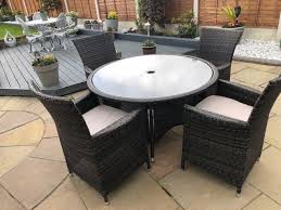 patio table 4 chairs in billingham