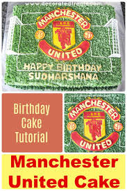 See more ideas about manchester united cake, cake, manchester united. Manchester United Cake Decorating Idea Decorated Treats