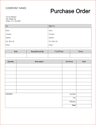New Free Excel Purchase Order Template Exceltemplate Xls