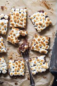 s mores bars recipe with marshmallow