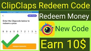 clipclaps redeem code invalid no