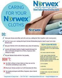 how do i wash my norwex norwex