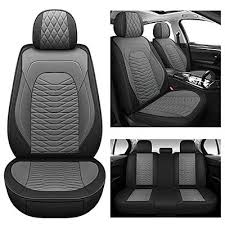Aoog Leather Car Seat Covers 5 Pcs Full