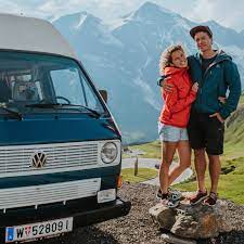 on tour in the vw t3 bus