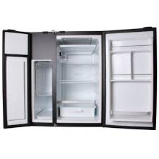 Outfit a game room, dorm or other small space with a new small refrigerator. Nova Kool Rfs7501 Side By Side Refrigerator Freezer 7 5 Cu Ft 212l Ac Dc Or Dc Only