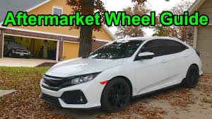 Aftermarket Wheels Lug Nut Pattern Wheel Offset 10th Gen Honda Civic