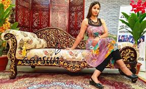 Wooden Couch Chaise Lounge Diwan Top