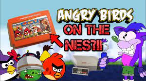 ANGRY BIRDS 4 in 1 NES BOOTLEG TRASH CARTRIDGE! - YouTube