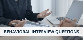 behavi interview questions and