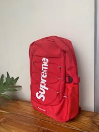 new supreme backpack never been used