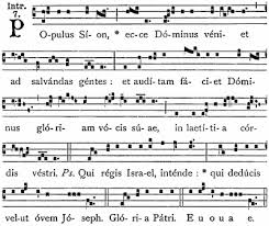 Resultado de imagen de imagen de canto gregoriano
