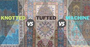 hand tufted vs hand knotted rugs