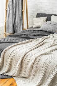 bedroom decor interior plaid bedspread
