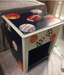 See more ideas about sports room decor, sports room, room decor. Kids Furniture Boys Room Decor Sports Table Soccer Ball Decor Sports Gifts Sports Themed Kids Room Decor Sports Decor