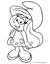 Printable smurf coloring pages for kids. Pin On Color Me Happy