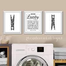 Laundry Room Art Print Farmhouse Decor