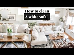 How To Keep A White Couch Clean Deep