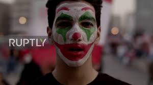 She condemned the protesters for interfering with the ability of working class hong kongers to earn a living. Lebanon Anti Govt Protesters Show Joker Face Of Revolution Youtube