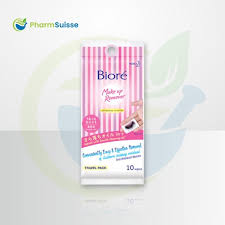 biore makeup remover wipes travel pack