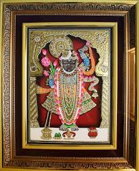 shreenathji rajbhog darshan photo frame
