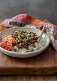 korean ground beef bulgogi bowl recipe