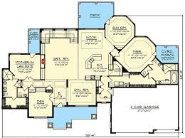 Ranch House Plan With In Law Suite