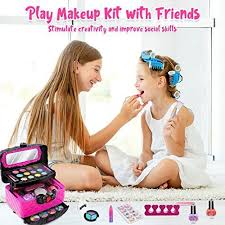44 pcs kids makeup kit for s real